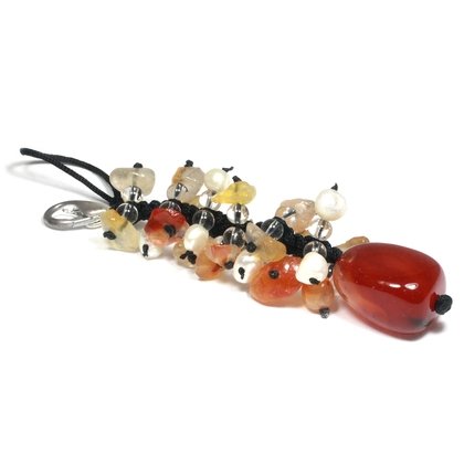 Carnelian Joy Crystal Charm