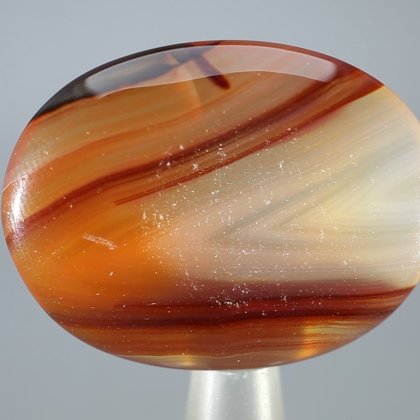 Carnelian Thumbstone (Extra Grade) ~40 x 30 mm
