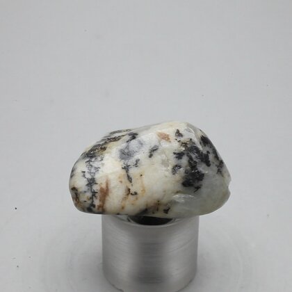Cassiterite in Quartz Tumblestone ~27mm