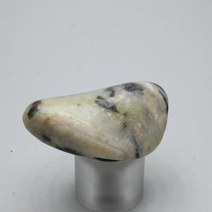 Cassiterite in Quartz Tumblestone ~38mm