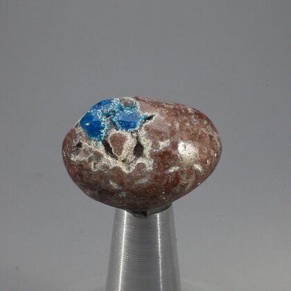 Cavansite & Stilbite Tumblestone ~25mm