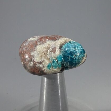 Cavansite & Stilbite Tumblestone ~29mm