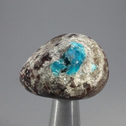 Cavansite & Stilbite Tumblestone ~30mm