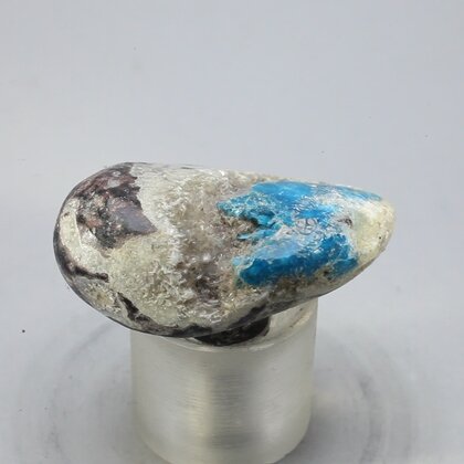 Cavansite & Stilbite Tumblestone ~34mm