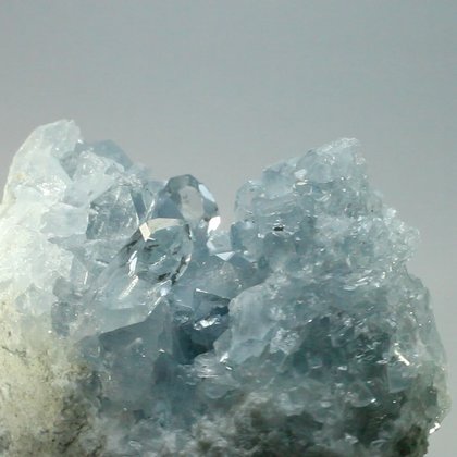 Celestite Crystal Cluster ~69mm