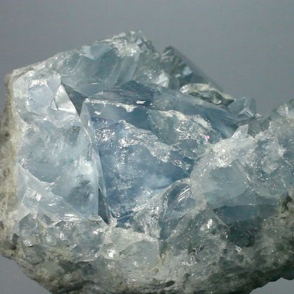 Celestite Crystal Cluster ~8.6cm