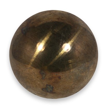 Chalcopyrite Crystal Sphere ~6.4cm