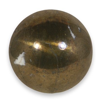 Chalcopyrite Crystal Sphere ~6.5cm