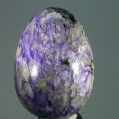 Charoite Crystal Egg ~48mm