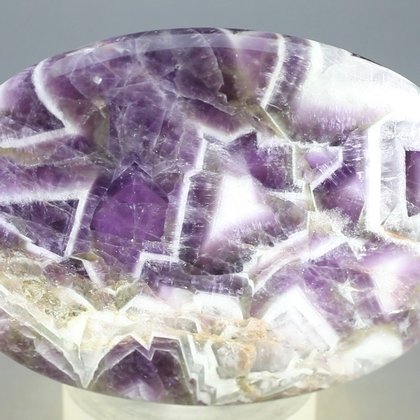 Chevron Amethyst Palmstone (Extra Grade) ~70x50mm
