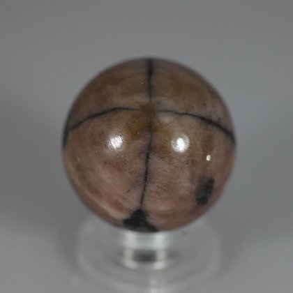 Chiastolite Crystal Sphere ~30mm