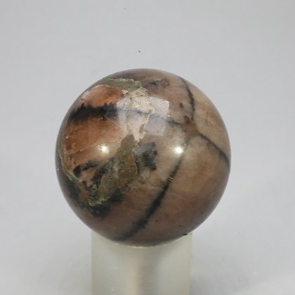 Chiastolite Crystal Sphere ~31mm
