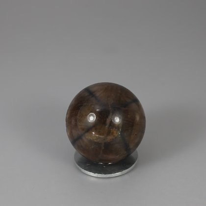 Chiastolite Crystal Sphere ~3cm