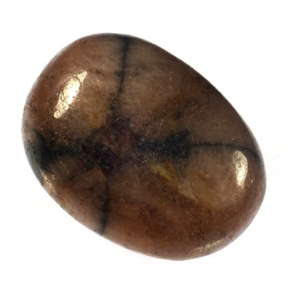 Chiastolite Polished Stone ~24mm