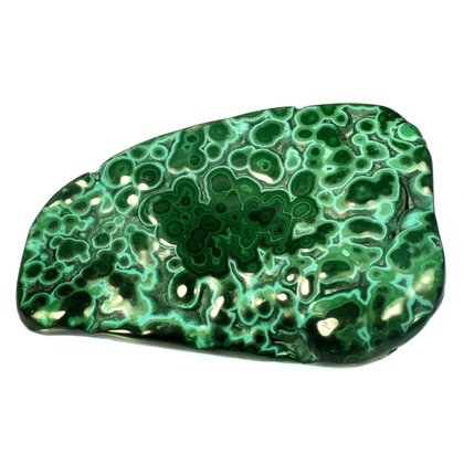 Chrysocolla and Malachite Polished Stone ~100mm