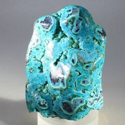 Chrysocolla and Malachite Polished Stone ~60mm