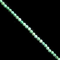 Chrysocolla Crystal Beads - 6mm Round