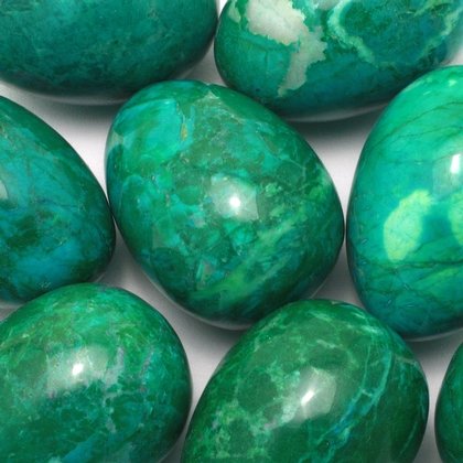 Chrysocolla Howlite Crystal Egg ~48mm