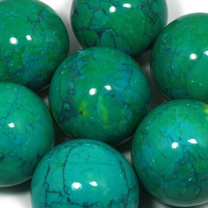 Chrysocolla Howlite Medium Crystal Sphere 4.5cm