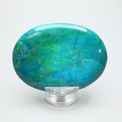 Chrysocolla Howlite Palmstone (Extra Grade) ~70x50mm