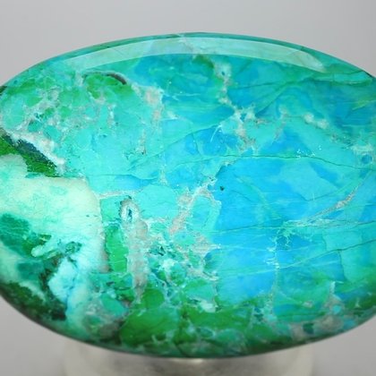 Chrysocolla Howlite Palmstone (Extra Grade) ~70x50mm