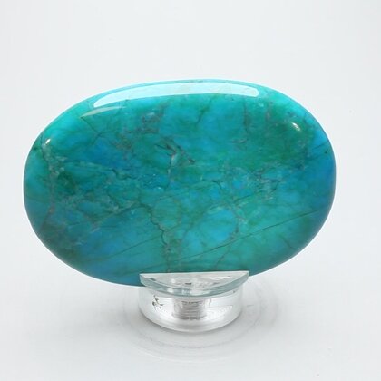 Chrysocolla Howlite Palmstone (Extra Grade) ~70x50mm