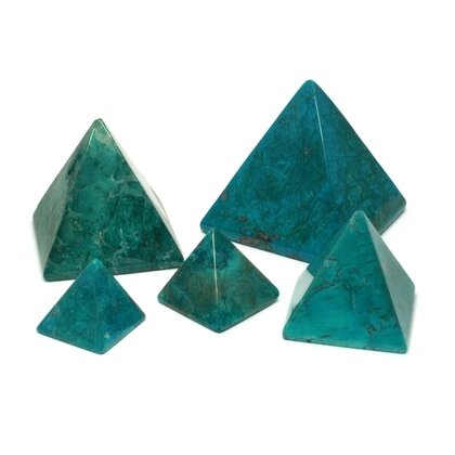 Chrysocolla Howlite Pyramid