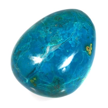 Chrysocolla Polished Stone ~42mm