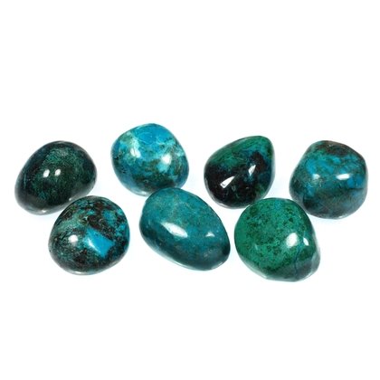 Chrysocolla Tumble Stone (25-30mm)