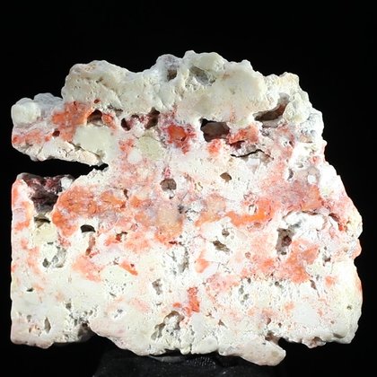 Cinnabar in Opal Natural Slice ~75mm