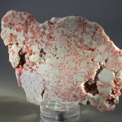 Cinnabar in Opal Natural Slice ~84mm
