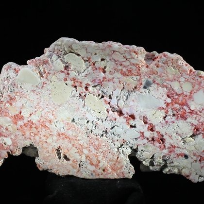 Cinnabar in Opal Natural Slice ~95mm