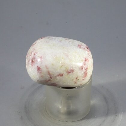 Cinnabar in Quartz Tumblestone ~25mm