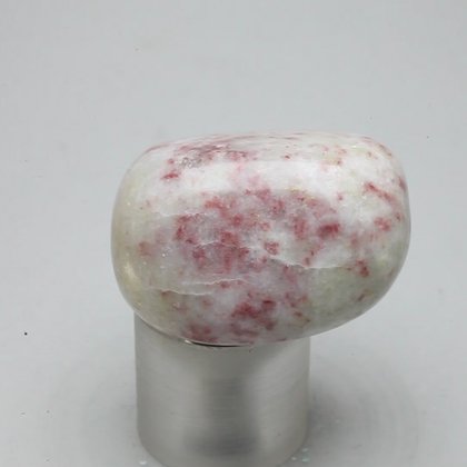 Cinnabar in Quartz Tumblestone ~30mm