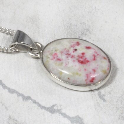 Cinnabite 925 Silver Pendant ~18mm