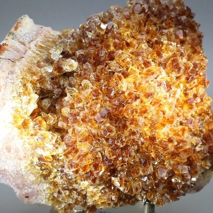 DELIGHTFUL Citrine Cluster ~100mm