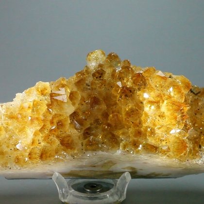 DELIGHTFUL Citrine Cluster ~145x47mm