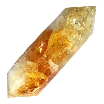 Citrine Double Terminated Polished Point  ~10.5 x 3.5cm