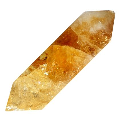 Citrine Double Terminated Polished Point  ~11 x 3.5cm