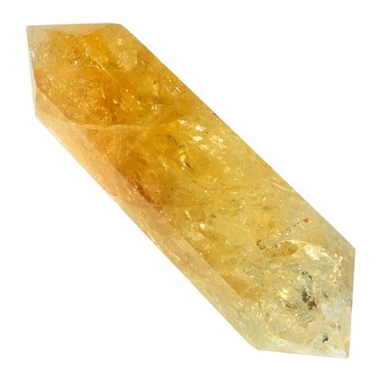 Citrine Double Terminated Polished Point  ~7.5 x 2cm
