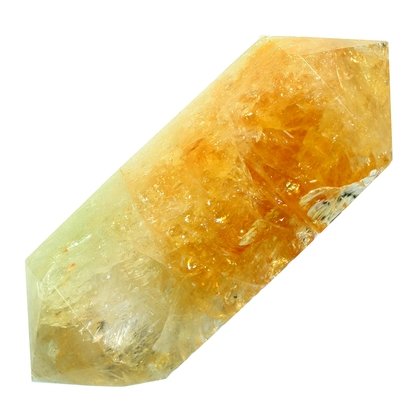 Citrine Double Terminated Polished Point  ~7.5 x 3cm
