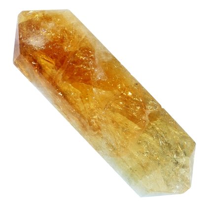 Citrine Double Terminated Polished Point  ~7.7 x 2.5cm