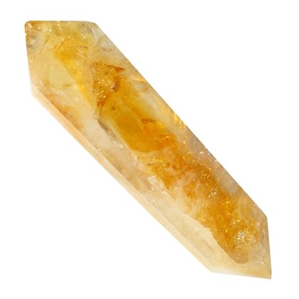 Citrine Double Terminated Polished Point  ~8.5 x 2.5cm