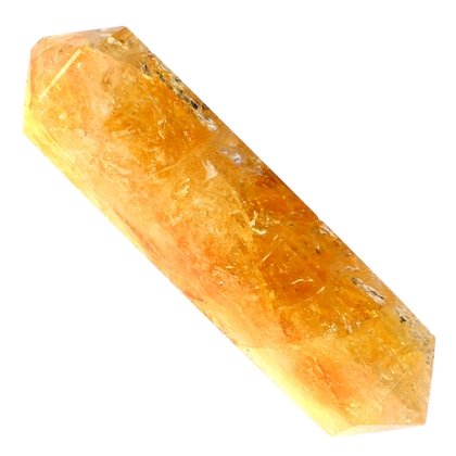 Citrine Double Terminated Polished Point  ~8.5 x 2 cm