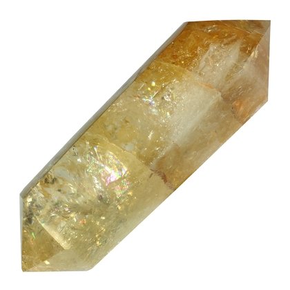 Citrine Double Terminated Polished Point  ~8.5 x 3.5cm