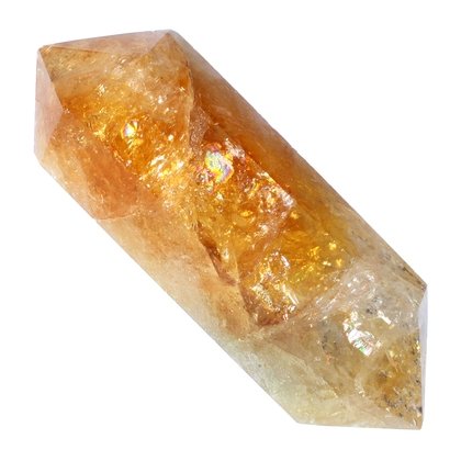 Citrine Double Terminated Polished Point  ~8.5 x 3cm