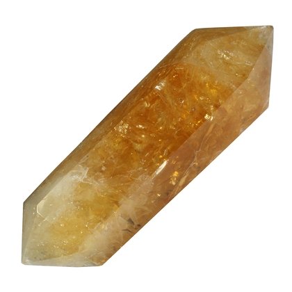 Citrine Double Terminated Polished Point  ~8 x 3cm