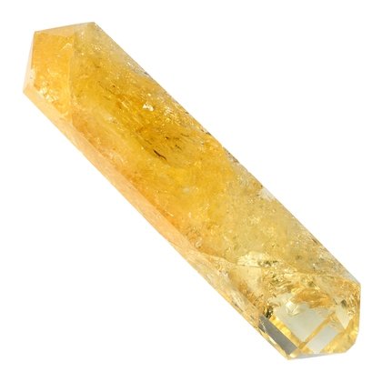 Citrine Double Terminated Polished Point  ~9.5 x 2cm