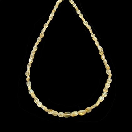 Citrine Gemstone Necklace with clasp - 17 Inches