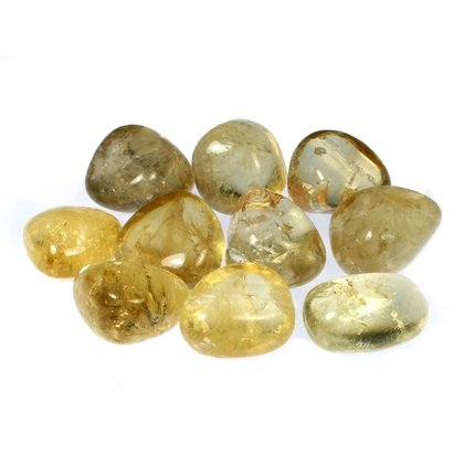 Citrine (Natural Extra Grade) Tumble Stones (20-25mm)